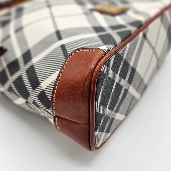 Women's Pebble Grain Crossbody Beige and Gray - Picture 4 of 12